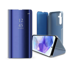 Haffner Samsung Galaxy A55 Flip Tok - Kék tok és táska