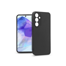Haffner Samsung Galaxy A55 szilikon hátlap - Soft - fekete tok és táska