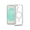 Haffner Samsung Galaxy S25+ MagSafe kompatibilis szilikon tok, átlátszó (HF337154)
