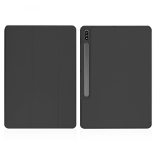 Haffner Samsung Galaxy Tab S7 FE 5G 12.4 T730/T736B védőtok Smart Case fekete (FN0289) (FN0289) - Tablet tok tablet tok