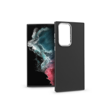 Haffner Samsung S908B Galaxy S22 Ultra 5G szilikon hátlap - Frame - fekete (PT-6721) tok és táska