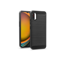 Haffner Samsung SM-G556B Galaxy Xcover 7 szilikon hátlap - Carbon - fekete (HF287657) tok és táska