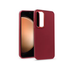 Haffner Samsung SM-S711 Galaxy S23 FE szilikon hátlap - Frame - magenta tok és táska