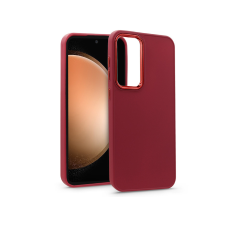 Haffner Samsung SM-S711 Galaxy S23 FE szilikon hátlap - Frame - magenta (HF227219) tok és táska