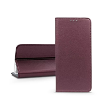 Haffner Smart Magneto oldalra nyíló tok Samsung Galaxy S25 bordó tok és táska