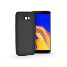 Haffner Soft Samsung Galaxy J4 Plus Szilikon Hátlap Tok - Fekete (PT-4742) tok és táska