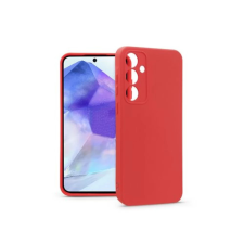 Haffner Soft szilikon hátlap Samsung Galaxy A55 piros tok és táska