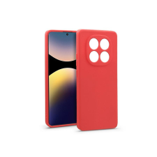 Haffner Soft szilikon tok - Xiaomi Redmi Note 14 Pro 4G - piros tok és táska