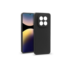 Haffner Soft szilikon tok - Xiaomi Redmi Note 14 Pro 5G - fekete tok és táska