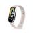 Haffner Tech-Protect IconBand - Xiaomi Smart Band 8 / 9 / NFC szilikon szíj - bézs