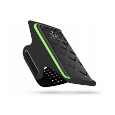 Haffner Univerzális kartok sportoláshoz, max. 6,5&quot, méretű készülékekhez - Universal Sport Armband - fekete/zöld (ECO csomagolás) tok és táska