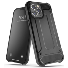 Haffner Ütésálló Armor hátlap iPhone 14 fekete mobiltelefon kellék