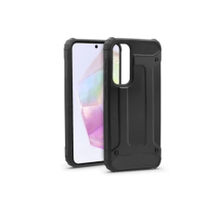 Haffner Ütésálló Armor hátlap Samsung Galaxy A35 5G fekete tok és táska