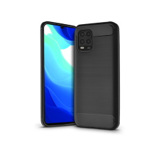 Haffner Xiaomi Mi 10 Lite szilikon hátlap - Carbon - fekete mobiltelefon, tablet alkatrész