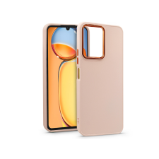 Haffner Xiaomi Redmi 13C szilikon hátlap - Frame - rózsaszín (HF256615) tok és táska