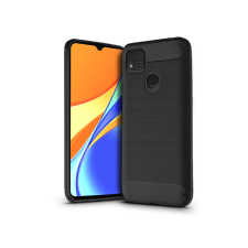 Haffner Xiaomi Redmi 9C szilikon hátlap - Carbon - fekete (PT-5871) tok és táska