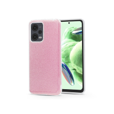 Haffner Xiaomi Redmi Note 12 5G/Poco X5 5G szilikon hátlap - Shining - rózsaszín tok és táska