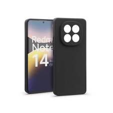Haffner Xiaomi Redmi Note 14 Pro Plus 5G matt szilikon tok, fekete (HF366154) tok és táska
