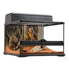 Hagen Exo-Terra Natural Advancer Terrarium - Dekoratív kivitelű,speciális üvegterrárium (45x45x30cm) terrárium, vivárium