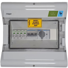 Hager AC doboz 3 fázis T1+T2 40A villanyszerelés