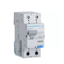 Hager AD990B Áramvédős kismegszakító 1P+N, C-40A, 30mA, 6kA, AC villanyszerelés