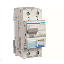 Hager ADA556D Áramvédős kismegszakító 1P+N, C-6A, 30mA, 10kA, A villanyszerelés