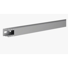 Hager BA63002507030B Perforált vezetékcsatorna BA6, PVC, 30x25mm, szürke villanyszerelés