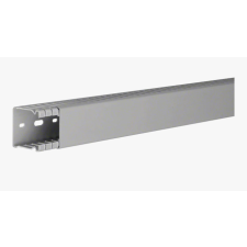 Hager BA64004007030B Perforált vezetékcsatorna BA6, PVC, 40x40mm, szürke villanyszerelés
