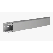 Hager BA64004007030B Perforált vezetékcsatorna BA6, PVC, 40x40mm, szürke villanyszerelés