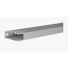 Hager BA68002507030B Perforált vezetékcsatorna BA6, PVC, 80x25mm, szürke villanyszerelés