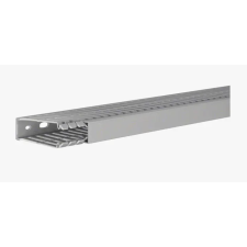 Hager BA780025 Perforált vezetékcsatorna BA7 80x25, szürke villanyszerelés