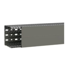 Hager BA7A100100 Perforált vezetékcsatorna BA7A, PVC, 100x100mm, szürke villanyszerelés