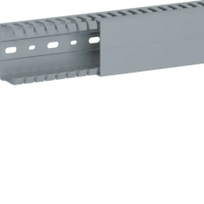 Hager BA7A80060 Perforált vezetékcsatorna BA7A, PVC, 80x60mm, szürke villanyszerelés