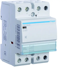 Hager ESC363S Csendes mágneskapcsoló, 3Z, 63A, 230V AC, moduláris villanyszerelés