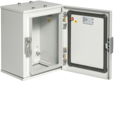 Hager FL101A Orion Plus fémszekrény, IP65, teli ajtós, 250x200x160mm villanyszerelés
