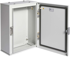 Hager FL106A Orion Plus fémszekrény, IP65, teli ajtós, 400x300x160mm villanyszerelés