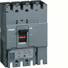 Hager HED631H Kompakt megszakító h630, 4P, 630A, 70kA, áll. LSI elektr. kioldóval villanyszerelés