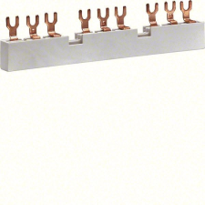 Hager KD303M Fázissín 3db motorvédő sorolásához, 3P, 63A, 10mm2 villanyszerelés
