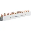 Hager Kft HAGER KDN380A Fázissín 4db 3P készülék részére, 16mm2, 80A, 12M, 210mm