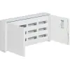 Hager Kft Univers falon kívüli mezős elosztó 144 modul (3x4x12mod) IP44 500x1050x161mm Hager FWB34