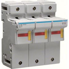 Hager LS703 Biztosítós szakaszoló, L58, 3P, 22x58mm, 125A, 6M villanyszerelés