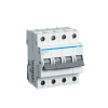 Hager MB463A Kismegszakító 4P, B-63A, 6kA/10kA, 4M