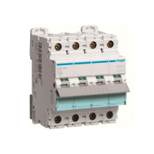 Hager NBN450 Kismegszakító 4P, B-50A, 10kA/15kA, 4M villanyszerelés