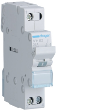 Hager SFH132 Wechselschalter 1P 32A Fusskontakt oben villanyszerelés