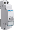 Hager SVN351 Nyomógomb, 1Z+1NY, 16A, moduláris, 1M
