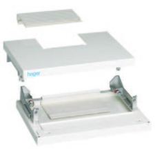 Hager Tető és alap panel 370 széles szekrényekhez, IP43, Quadro4 (Hager FC416) villanyszerelés