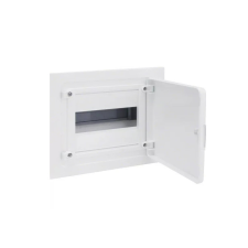 Hager VF108PD Golf kiselosztó, 1 soros, 8M, süllyesztett, teli ajtó, 189x242x72mm falkivágásba villanyszerelés