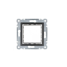 Hager WL2513 45x45 adapter - fekete villanyszerelés