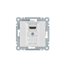 Hager WL2610 HDMI csatlakozó - fehér villanyszerelés