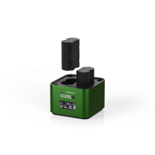 Hahnel PROCUBE 2 dupla töltő (Fuji) (1000 576.0) fényképező tartozék